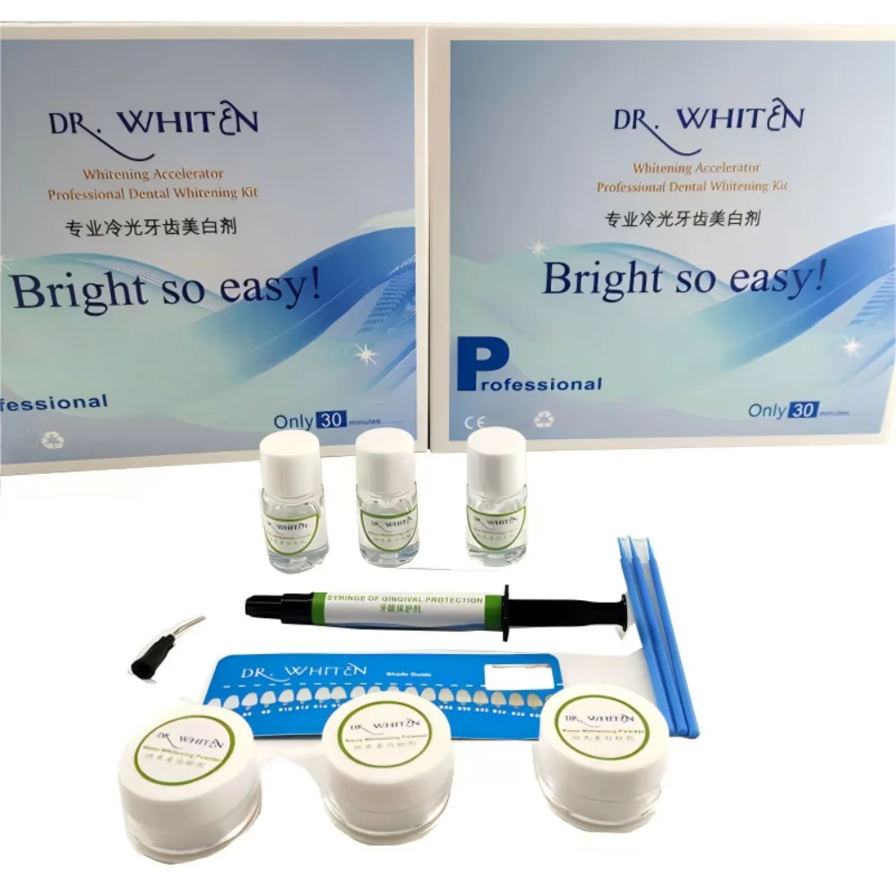 Teeth Whitening With Hydrogen Peroxide - ชุดฟอกสีฟัน 35% HP เจลฟอกสีฟันสำหรับฟอกสีฟันส่วนบุคคล วัสดุทางทันตกรรม ชุดฟอกสีฟันเพื่อฟันขาวกระจ่างใส