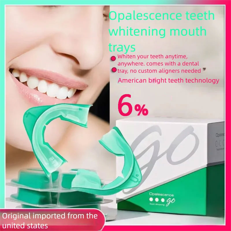 Teeth Whitening Opalescence Go - แผ่นฟอกสีฟันอัลตร้าเด็นท์ โอพาเลสเซนซ์ โก รสชาติมินต์ 6% ชุดดูแลช่องปาก
