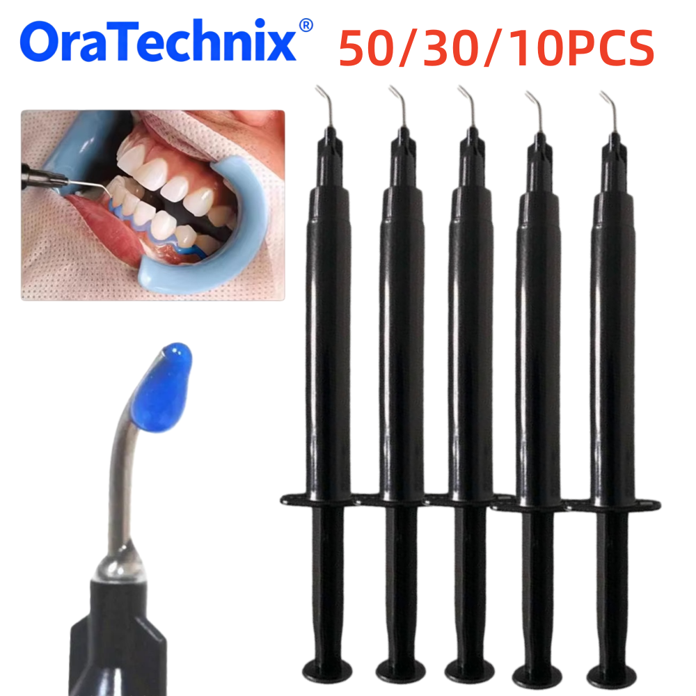 Teeth Whitening With Hydrogen Peroxide - เจลป้องกันเหงือกสำหรับงานทันตกรรม 50/30/10 ชิ้น ขนาด 1.5 มล.