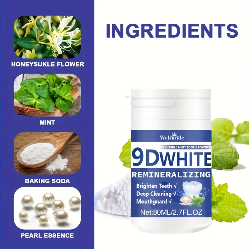 ผงฟันไฮโดรซีอะพาไทต์ 9D ไวท์ ร - Teeth Whitening Ulta บทวิจารณ์และราคา