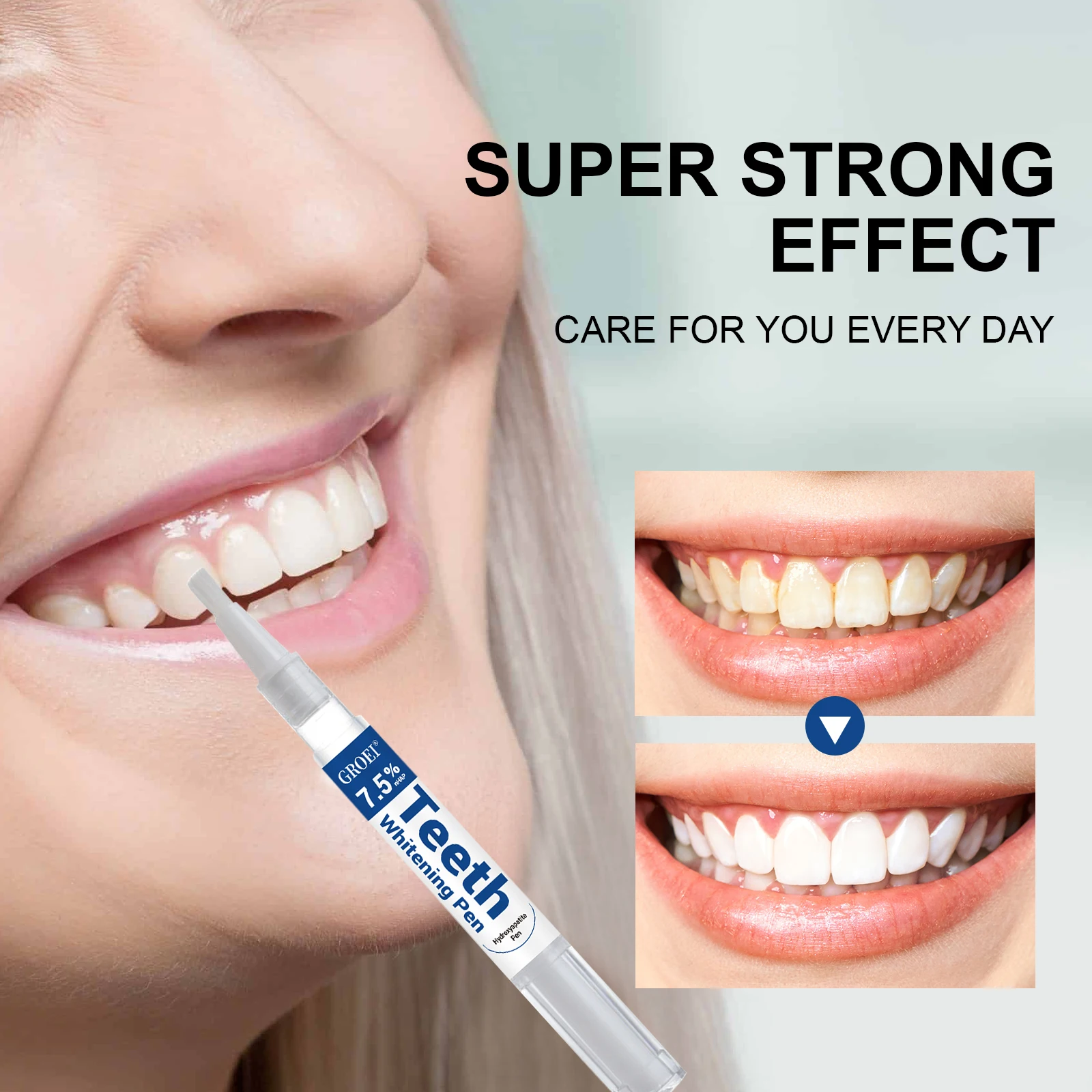 ปากกาฟอกสีฟันไฮดรอกซีอะพาไทต์  - Teeth Whitening Ulta บทวิจารณ์และราคา