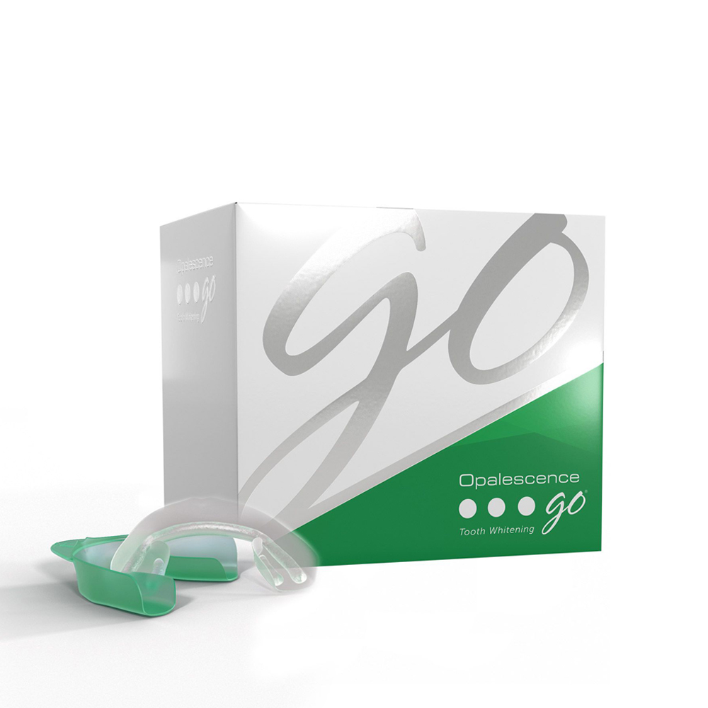 เครื่องฟอกฟันขาวไฮโดรเจนเปอร์อ - Teeth Whitening Opalescence Go บทวิจารณ์และราคา