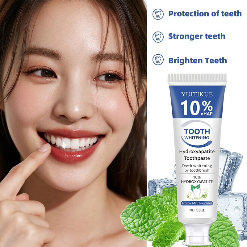 ยาสีฟัน YUITIKUE 10% NHAP ไฮดร - Hydroxyapatite Toothpaste บทวิจารณ์และราคา