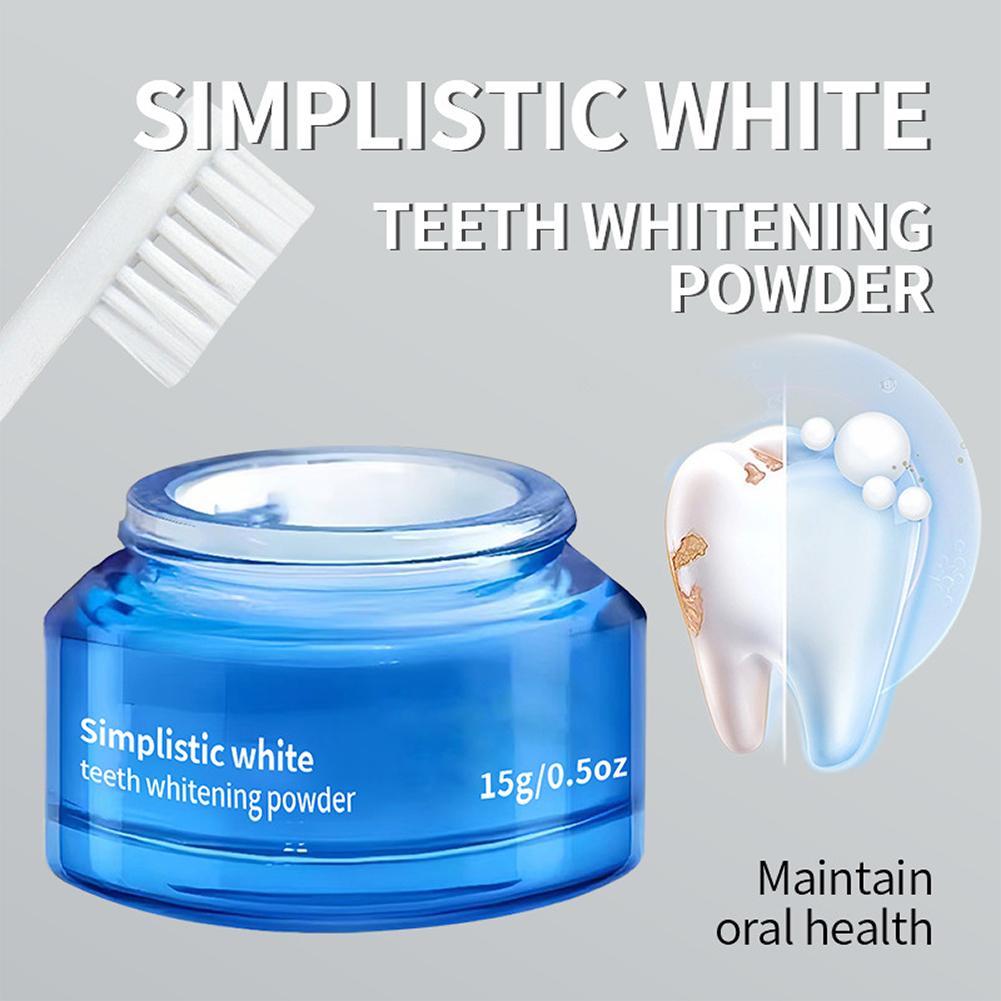 ผงฟอกฟันขาวสูตรเรียบง่าย ขจัดค - Teeth Whitening Ulta บทวิจารณ์และราคา