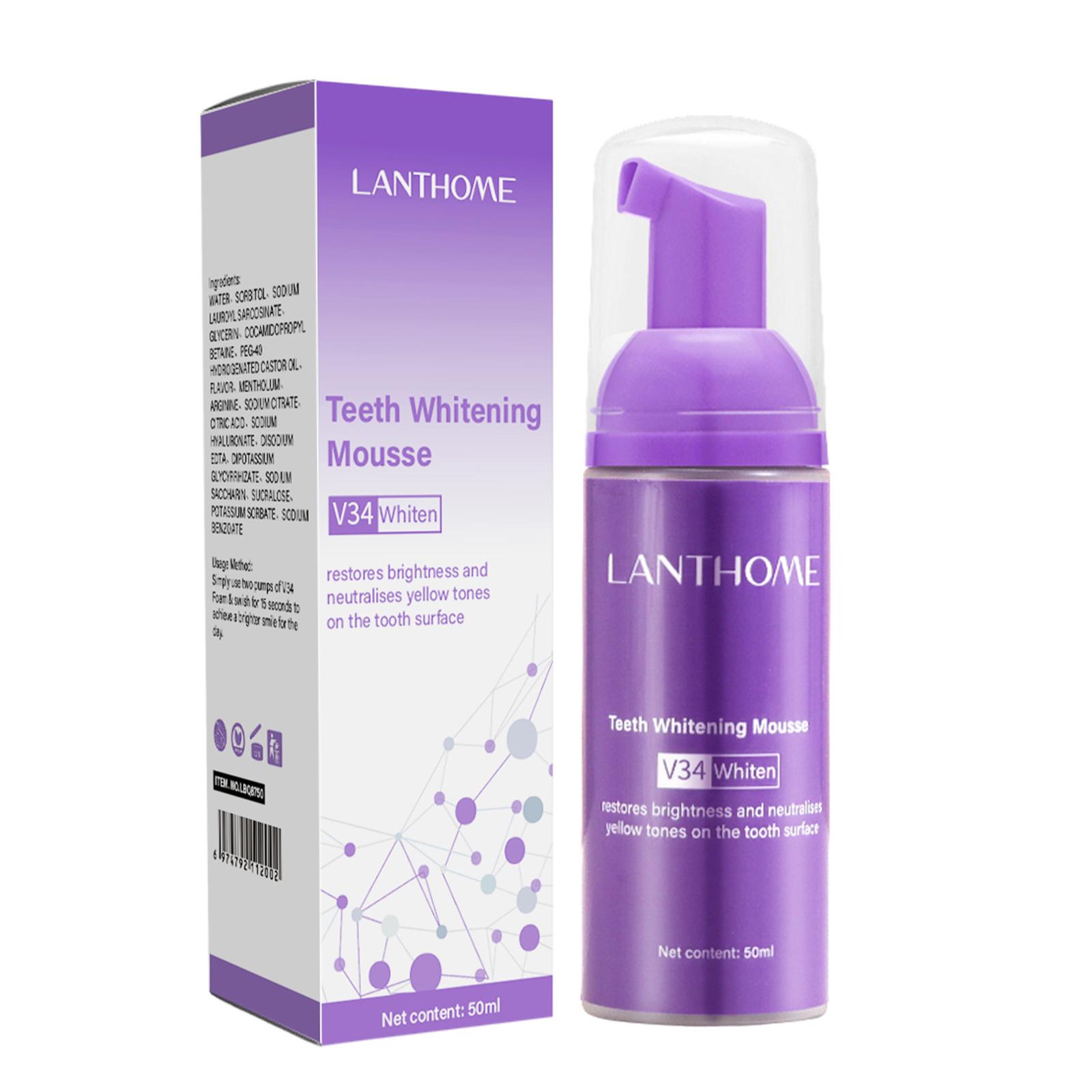 50MLTeeth Whitening Mousse ลบค - Teeth Whitening Foam Toothpaste บทวิจารณ์และราคา