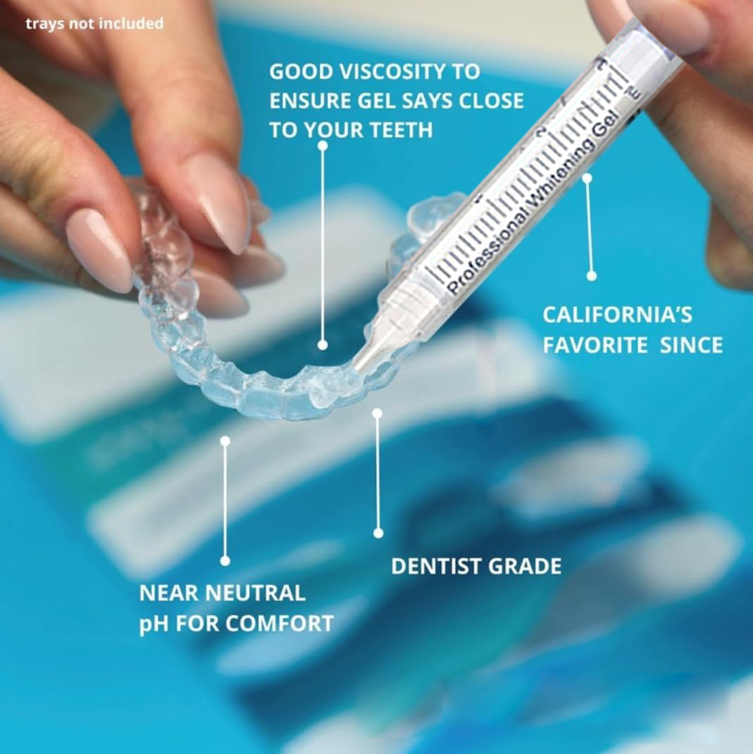 เจลฟอกสีฟันแบบเติม หลอดฉีดยาเจ - Teeth Whitening Ulta บทวิจารณ์และราคา
