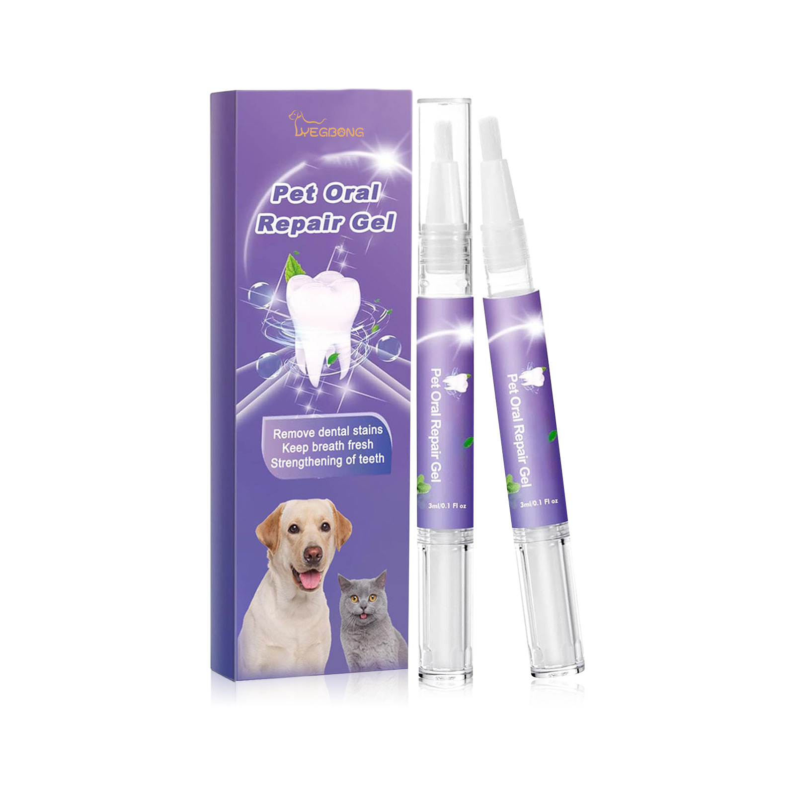 สัตว์เลี้ยง Oral Repair GEL Pu - Teeth Whitening Ulta บทวิจารณ์และราคา