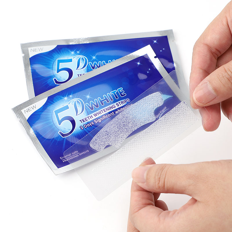 7 คู่ 5D เจลฟันไวท์เทนนิ่งแถบฟ - Teeth Whitening Crest บทวิจารณ์และราคา