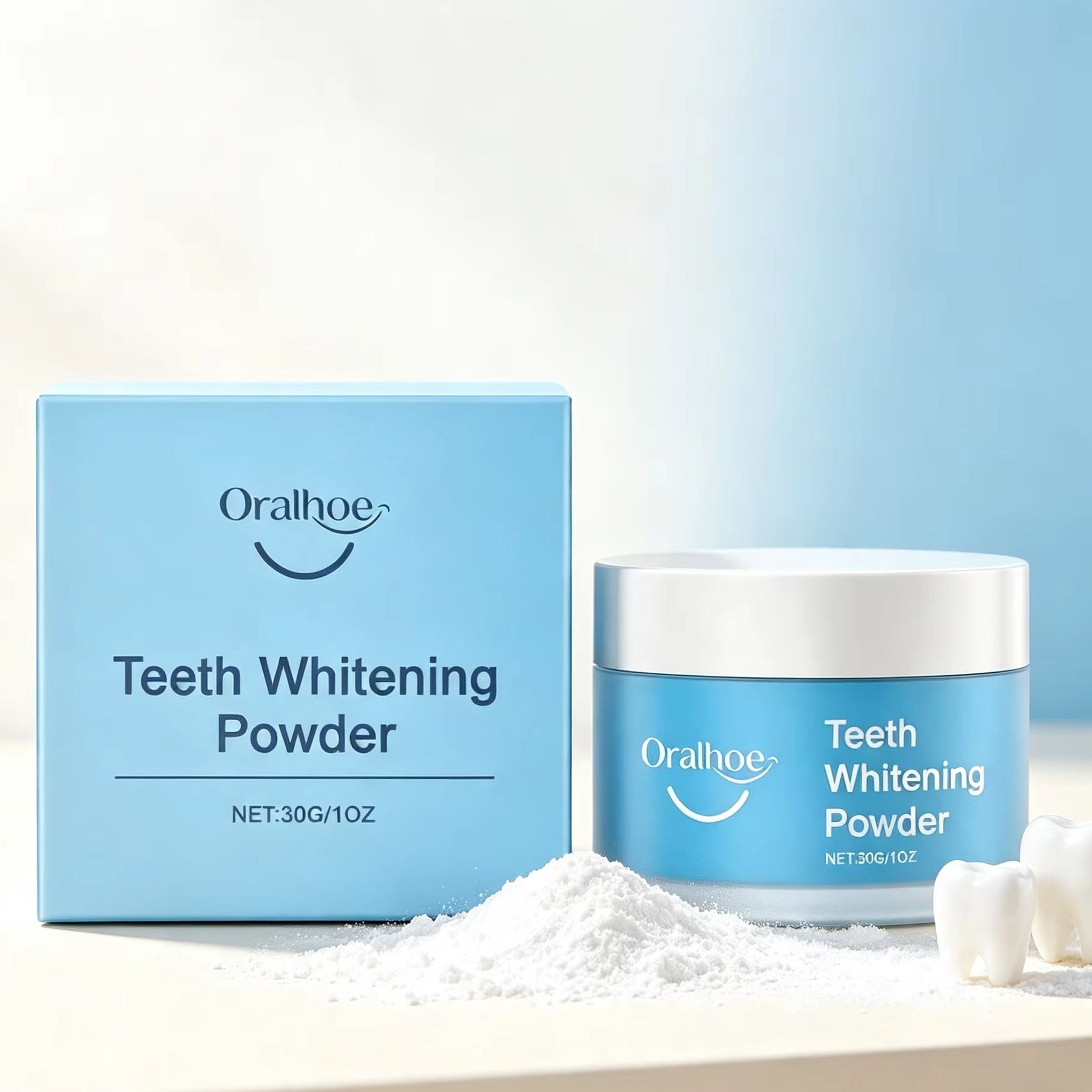 ผงแปรงฟัน Oralhoe สำหรับขจัดคร - Teeth Whitening Ulta บทวิจารณ์และราคา
