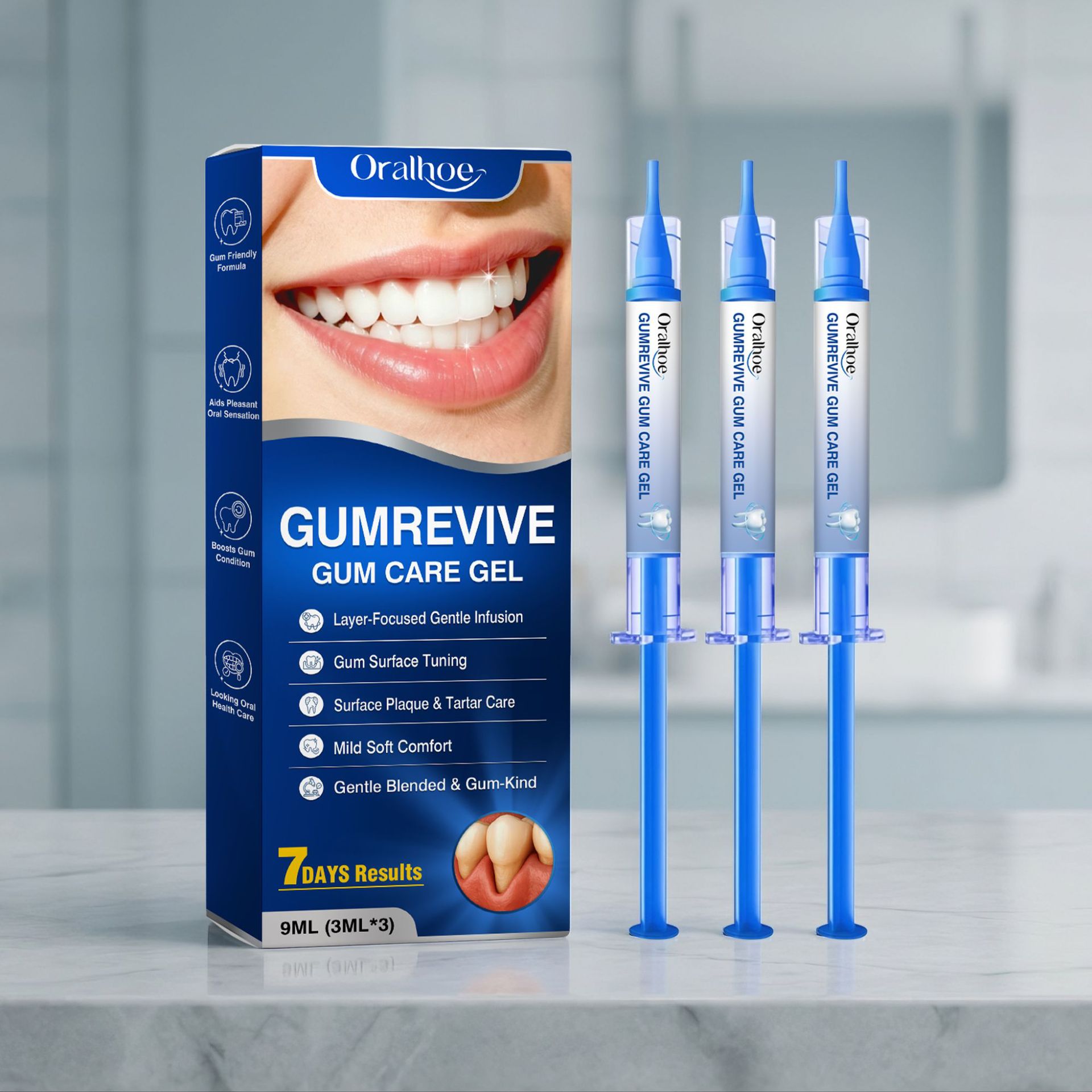 เจลดูแลช่องปาก ชุดหลอดฉีดยาทำค - Teeth Whitening With Hydrogen Peroxide บทวิจารณ์และราคา