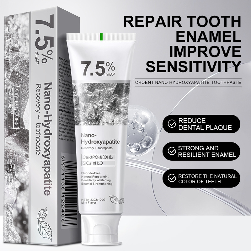 7.5% ไฮดรอกซีอะพาไทต์ โปรไบโอต - Hydroxyapatite Toothpaste บทวิจารณ์และราคา