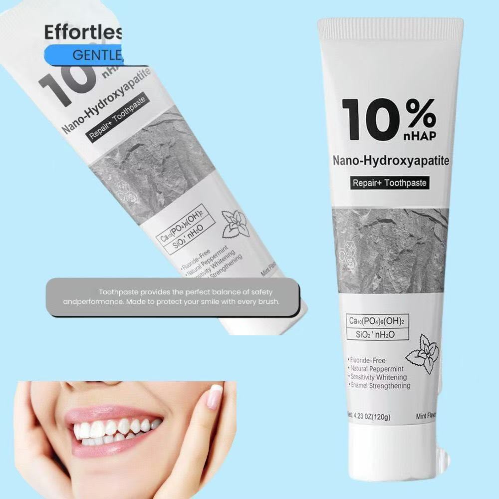 ยาสีฟันนาโนไฮโดรซีอะพาไทต์ 10% - Hydroxyapatite Toothpaste บทวิจารณ์และราคา